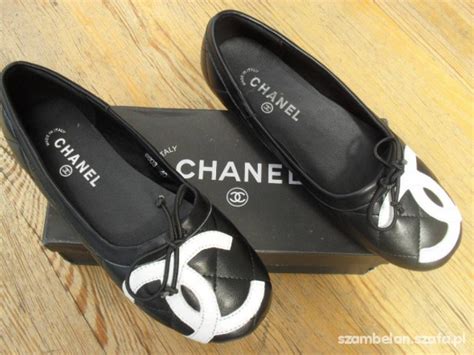 buty chanel balerinki|Chanel .